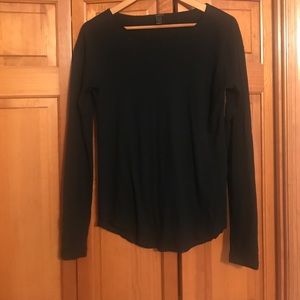 Jcrew linen long sleeve tee